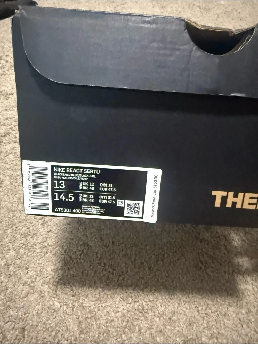 Men’s Nike React Sertu shoes